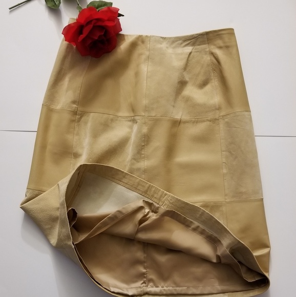 CASLON SKIRT | GENUINE LEATHER | SIZE 10 - Picture 3 of 7